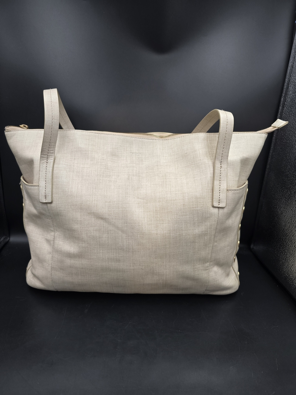 Neutral Beige Women's Tote Bag - Stylish Everyday Carry